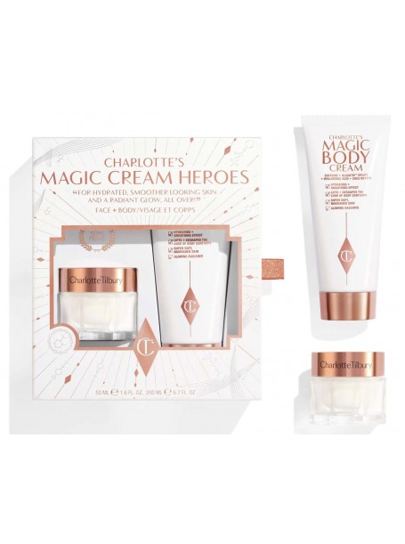 Набор средств для тела Charlotte's Magic Cream Heroes, 50мл+ 200мл "Charlotte Tibury"