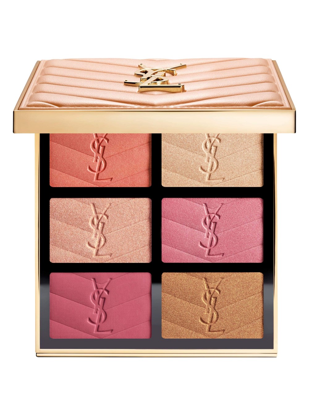 アイシャドウ YSL COUTURE FACIE PALETTE GOLDEN OASIS Купить Палетка для макияжа YSL Golden Oasis Couture Face Palette