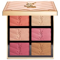 Палетка для макияжа YSL Golden Oasis Couture Face Palette румяна и хайлайтер "YSL"