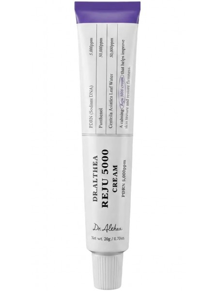 Восстанавливающий крем с ПДРН для укрепления барьера Reju 5000 Cream 20 мл " Dr. Althea"