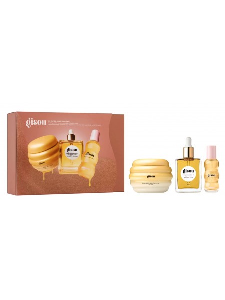 Набор Gisou On-The-Go Honey Hair Trio "gisou"