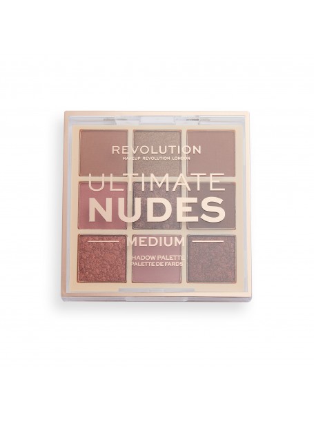 Палетка теней Ultimate Nudes Eyeshadow Palette Medium "Revolution "