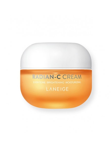 Увлажняющий витаминный крем для сияния кожи и выравнивания тона Radian-c cream 10 мл "Laneige"