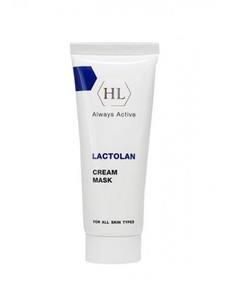Увлажняющая питательная крем-маска для всех типов кожи LACTOLAN Cream Mask 70 мл "Holy Land"
