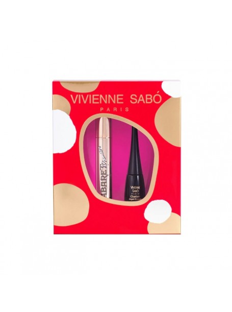 Набор подарочный (тушь для ресниц Cabaret premiere + подводка для глаз Charbon) "Vivienne Sabo"