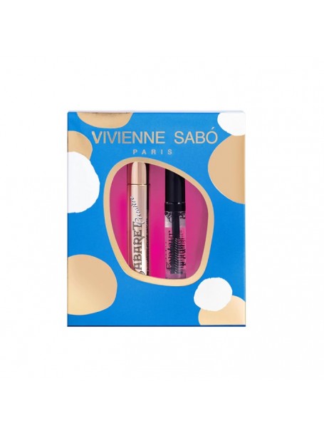 Набор подарочный (тушь для ресниц + гель для бровей) "Vivienne Sabo"