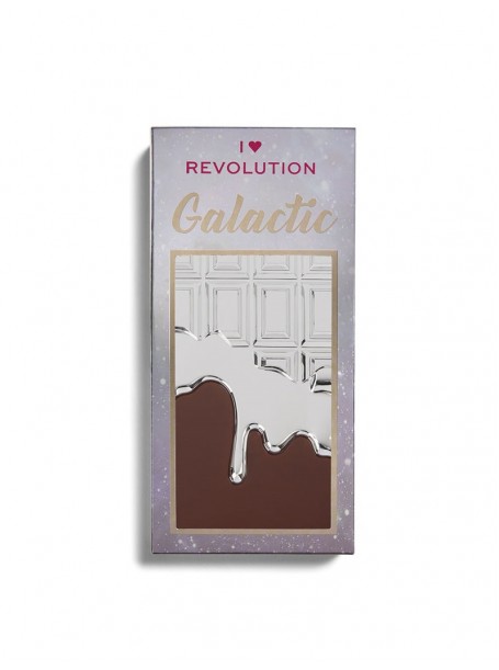 Палетка теней для век Galactic Chocolate Palette Paleta 18 Cieni Do Powiek "Revolution"