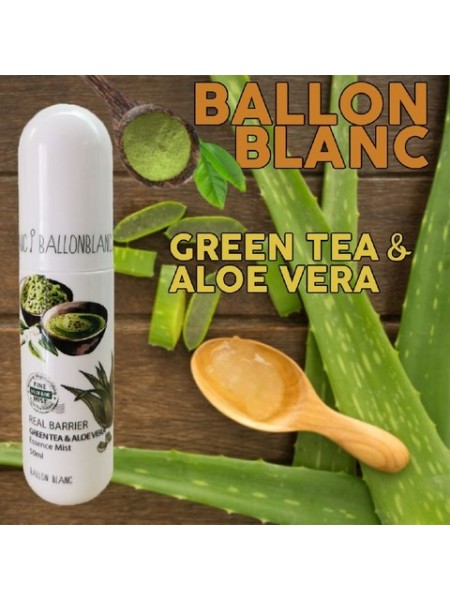 Мист Real Barier Green Tea & Aloe Vera 50 мл "Ballon Blanc"
