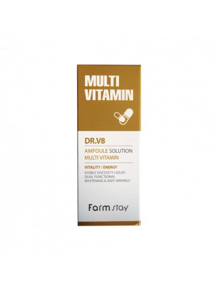 Витаминная сыворотка для лица DR-V8 Vitamin Ampoule "Farm Stay"