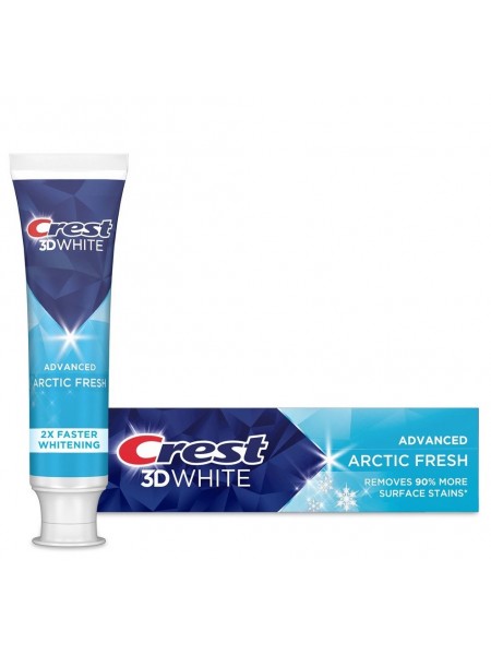 Отбеливающая зубная паста Crest 3D White Advanced Arctic Fresh New 2024 "Procter&Gamble"