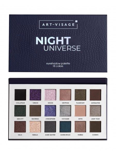 Палетка теней для век Night Universe Eyeshadow Palette "Art-Visage"
