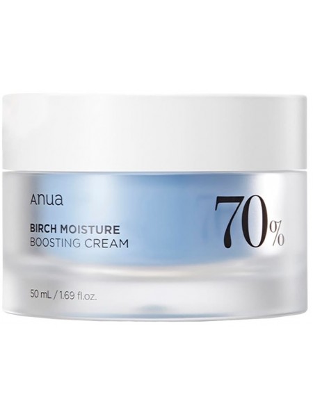 Успокаивающий крем с берёзовым соком Birch 70% Boosting Cream Moisture"Anua"