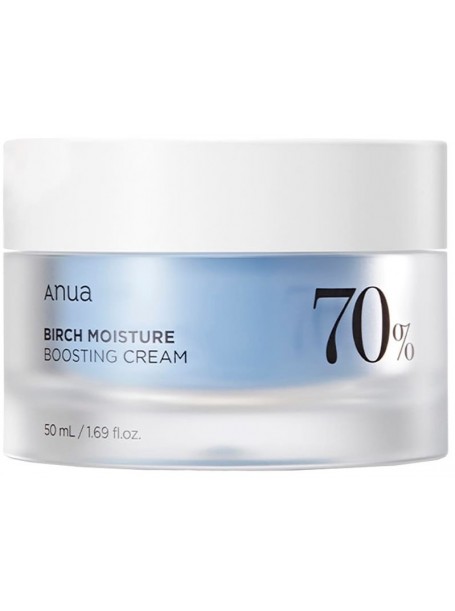 Успокаивающий крем с берёзовым соком Birch 70% Boosting Cream Moisture"Anua"