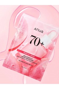 Тканевая маска с персиком для сияния кожи Peach 70% Niacin Serum Mask 25 мл "Anua"