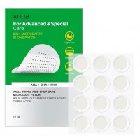 Патчи от прыщей с микроиглами Triple Acid Spot Care Microdart Patch, 12 шт"Anua"