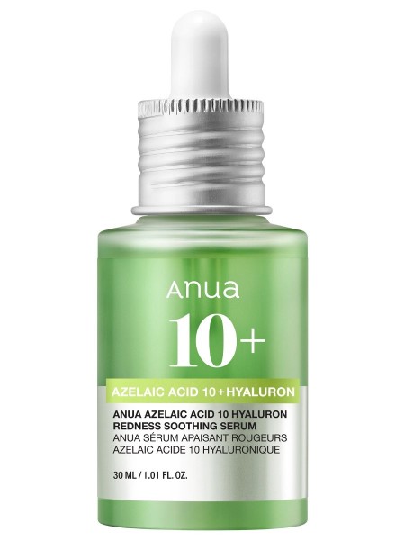 Сыворотка с азелаиновой кислотой Azelaic Acid 10 Hyaluron Redness Soothing Serum "Anua"