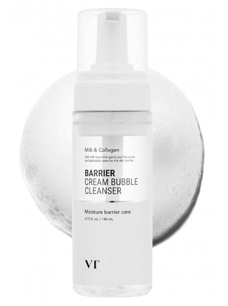 Увлажняющая пенка для умывания Barrier Cream Bubble Cleanser "VT Cosmetics"