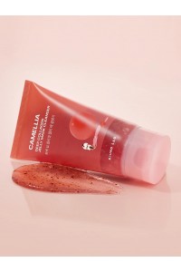 Очищающий гель-маска с экстрактом камелии и коллагеном Deep Collagen Jelly Mask Cleanser 150 мл "Round Lab"