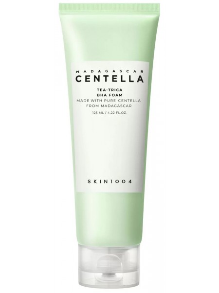 Антибактериальная пенка для умывания Madagascar Centella Tea-Trica BHA Foam "SKIN1004"