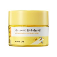 Осветляющий капсульный крем с ниацинамидом для сияния кожи Vita Niacinamide Glow Capsule Cream 50 мл "Round Lab"