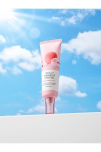 Солнцезащитная сыворотка с экстрактом камелии и коллагеном SPF50 Camellia Deep Collagen Firming Sun Serum 50 мл  "Round Lab"