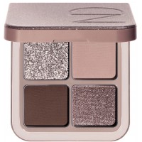 Компактная палетка теней для век Luxe Glam Compact Quad Eyeshadow Palette in Cool "NATASHA DENONA"