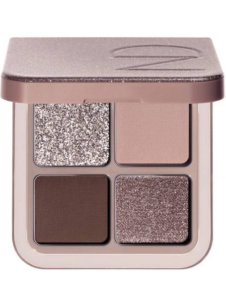Компактная палетка теней для век Luxe Glam Compact Quad Eyeshadow Palette in Cool "NATASHA DENONA"