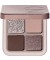 Компактная палетка теней для век Luxe Glam Compact Quad Eyeshadow Palette in Cool "NATASHA DENONA"