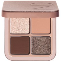 Компактная палетка теней для век Luxe Glam Compact Quad Eyeshadow Palette in Nude "NATASHA DENONA"
