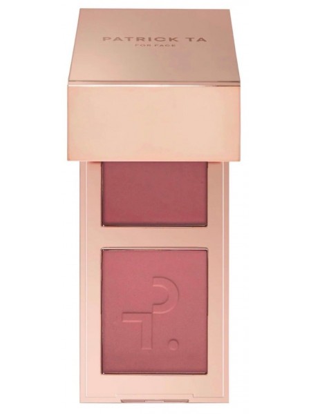 Двойные румяна Mini Major Headlines Double-Take Crème & Powder Blush Duo She Goes To The Gym "Patrick Ta"