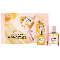Набор бестселлеров для волос и губ Honey Gloss Hydration Trio "gisou"