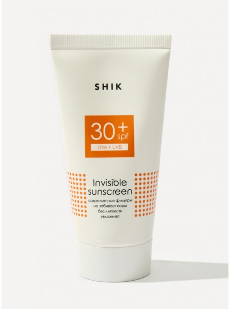 Крем для лица и тела солнцезащитный SPF 30 INVISIBLE SUNSCREEN SPF 30+ "Shik"
