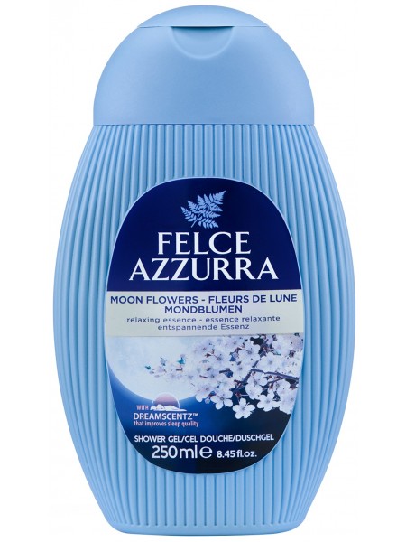 Парфюмированный гель для ванны и душа Moon Flowers Relaxing Essence Bod 250 мл "Felce Azzurra"