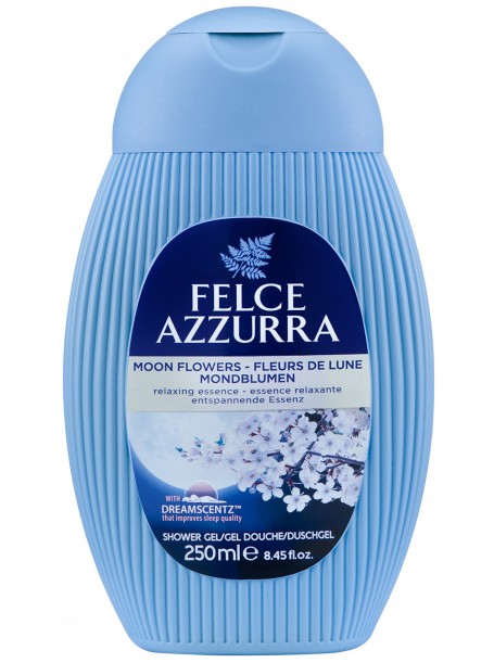 Парфюмированный гель для ванны и душа Moon Flowers Relaxing Essence Bod 250 мл "Felce Azzurra"