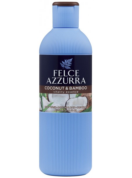 Парфюмированный гель для ванны и душа Coconut and Bamboo Vitality Essence Perfumed Body Wash 650 мл "Felce Azzurra"