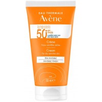 Солнцезащитный крем SPF50+ без отдушек 50 мл  "Avene"