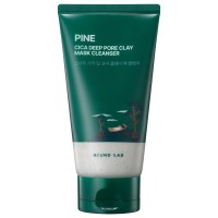 Очищающая маска-пенка с экстрактом сосны и центеллы Cica Deep Pore Clay Mask Cleanser 150 мл "Round Lab"