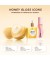 Средства для волос и губ Honey Glow Icons: маска 75 мл, масло для волос 20 мл, масло для губ 8 мл "gisou"