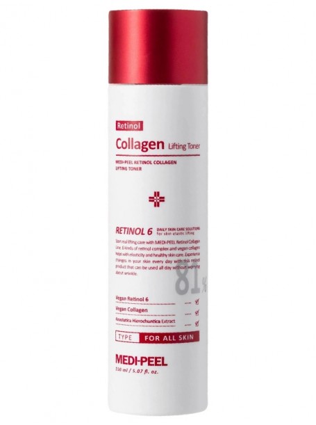Омолаживающий тоник с ретинолом и коллагеном  Retinol Collagen Lifting Toner "Medi-Peel"