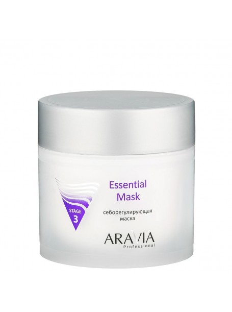 Маска себорегулирующая Essential Mask, 300 мл  "ARAVIA"