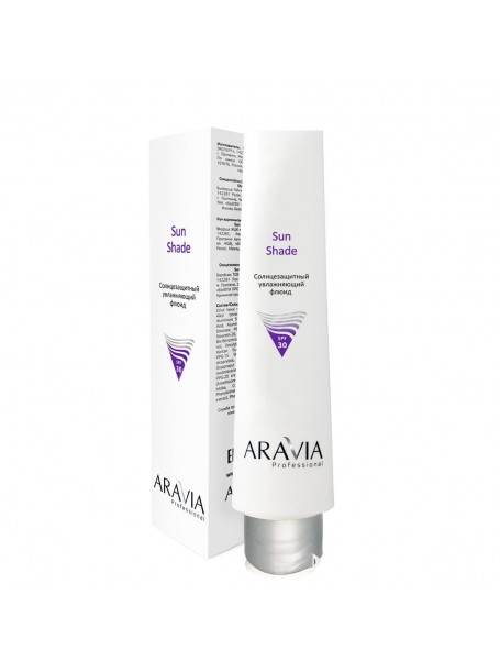 Флюид увлажняющий солнцезащитный SPF-30 Sun Shade, 100 мл, "ARAVIA"