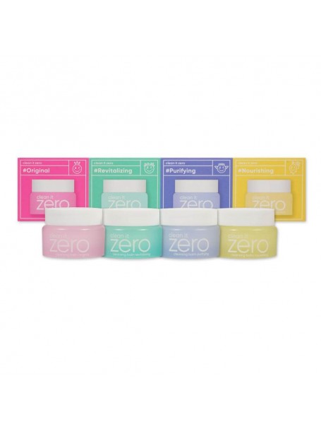 Набор миниатюр очищающих бальзамов  Clean it Zero Special Kit "BANILA CO"