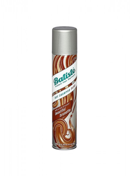 Шампунь сухой для русых и каштановых волос Dry Shampoo Hint of Color Medium 200мл "Batiste"