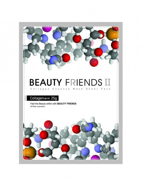 Маска тканевая Essence Mask Sheet Pack Collagen (Коллагеном) "Beauty Friends"
