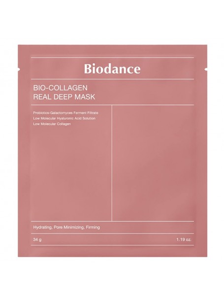 Ночная гидрогелевая маска с коллагеном для эластичности кожи  Bio-Collagen "Biodance"