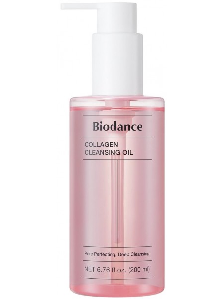 Гидрофильное масло с коллагеном для чувствительной кожи Collagen Cleansing Oil 200 мл "Biodance"