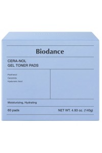 Гелевые тонер-пэды с ледниковой водой Cera-nol Gel Toner Pads "Biodance"