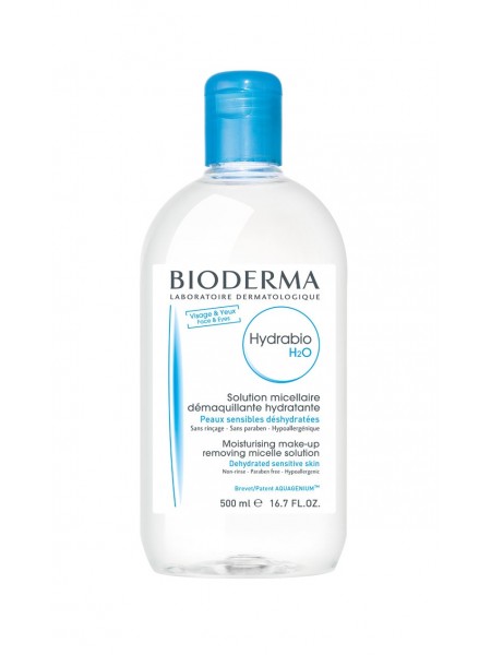 Мицеллярная вода Hydrabio  H2O 500 мл. "Bioderma"