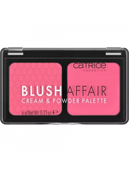 Палетка румян Blush Affair Cream & Powder Palette, 020 Pleasing Pink "Catrice"