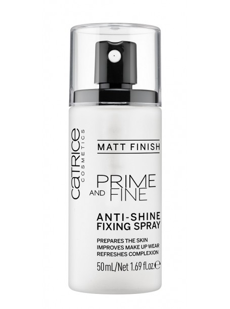 Фиксирующий спрей для макияжа Prime And Fine Anti-Shine Fixing Spray "Catrice"